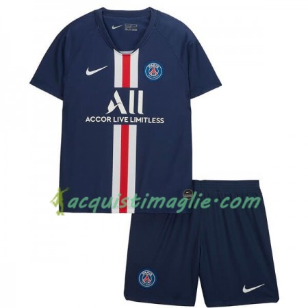 Divisa di Calcio Paris Saint-Germain PSG Bambino Prima 2019/2020